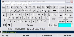 tastatură virtuală