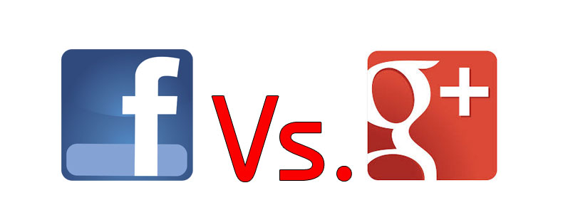 facebook vs. google plus facebook vs. google plus