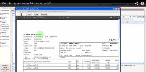 cum fac o factura