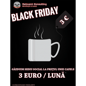 Sediu social la preţ de o cafea!