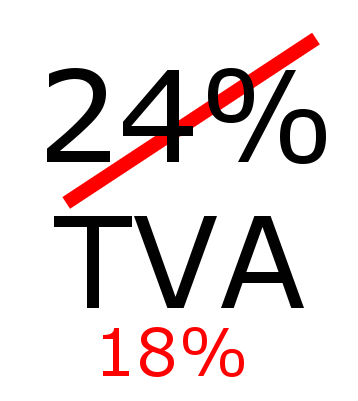 TVA18 TVA 24 % sau TVA 18%