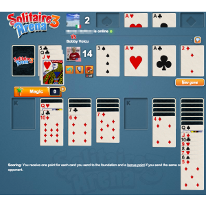 Solitaire 3 Arena, un joc de succes pe Facebook în 2014