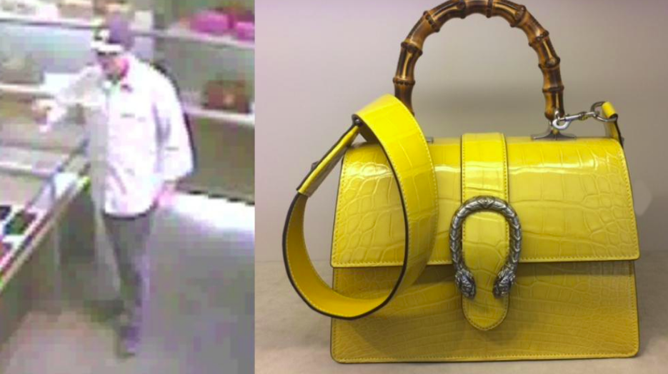 O geantă rară în valoare de 24.000 USD a fost furată din magazinul Gucci