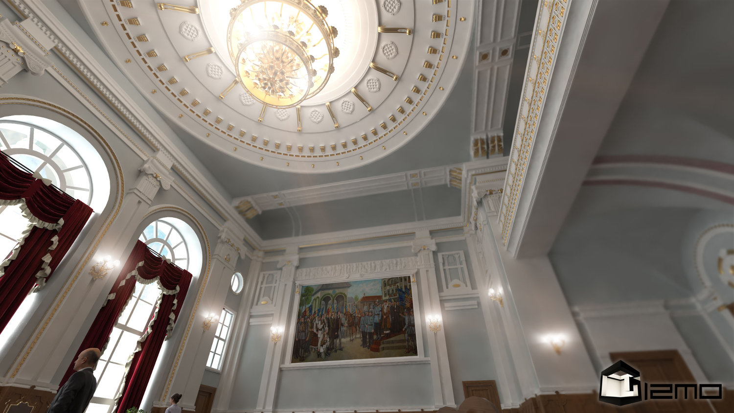 Cum s-a realizat turul virtual și designul de interior al Primăriei Oradea?