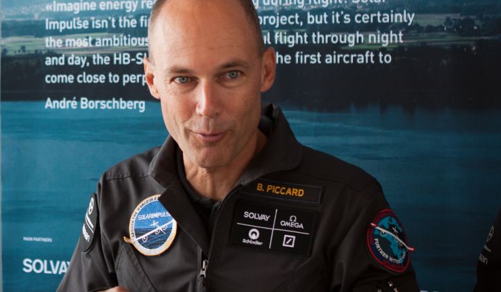Bertrand Piccard: „Dacă poți zbura în jurul lumii cu un avion alimentat de la panouri solare, atunci poți face orice!”