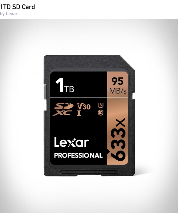Card SD cu capacitate de 1TB