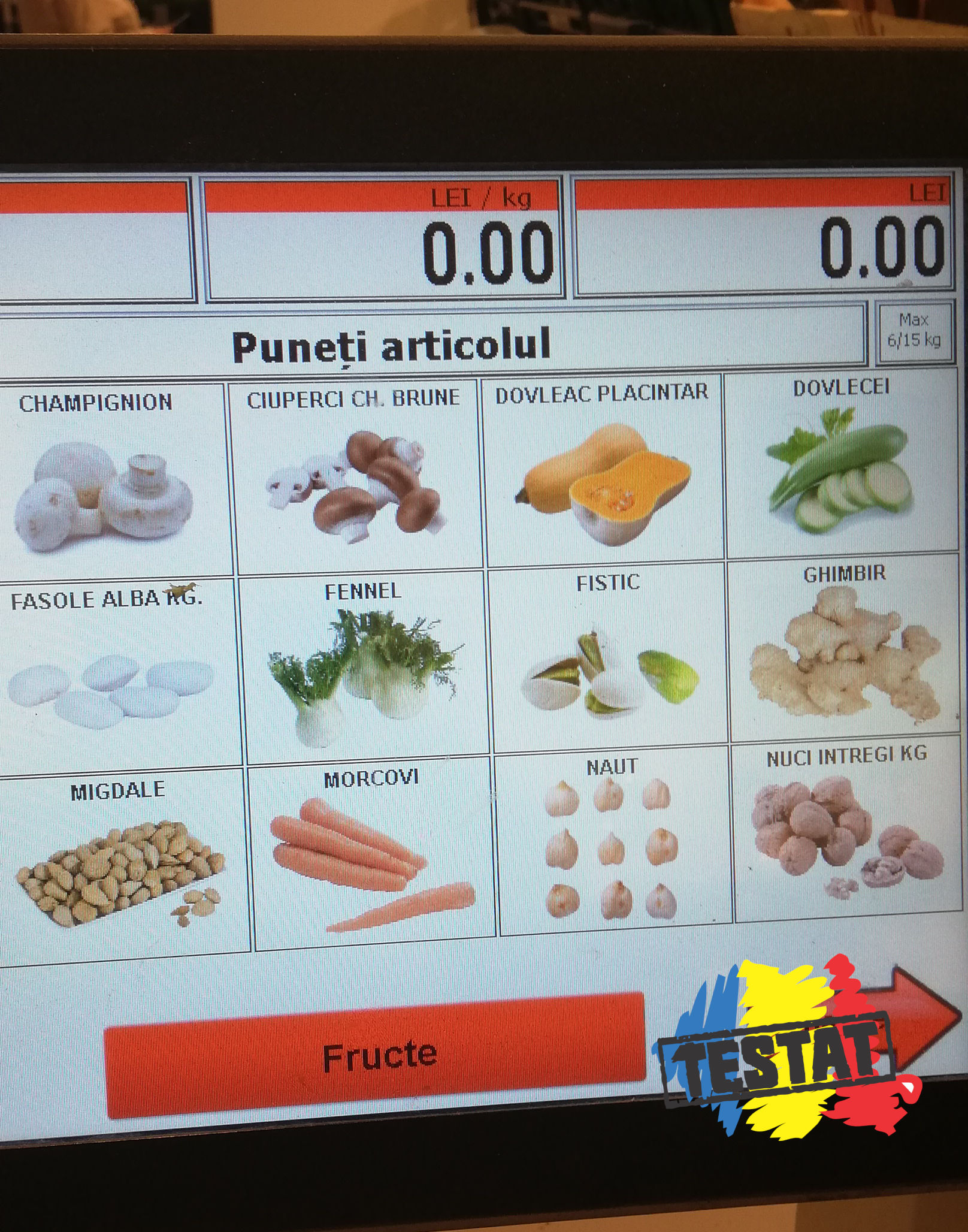 Kaufland consideră fisticul o legumă?!?