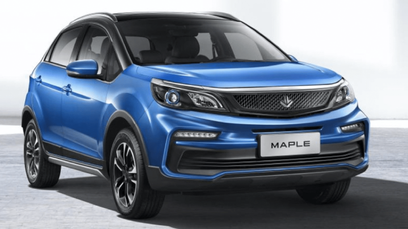 Crossoverul electric Maple 30X se află sub bariera de 10.000 USD